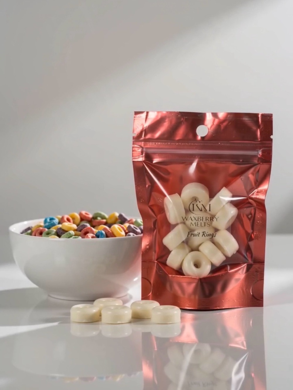 Hand Crafted Trial Size Fruit Rings Scented Wax Melts